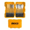 INGCO AKDL1201 12 Pcs flat wood drill bits set