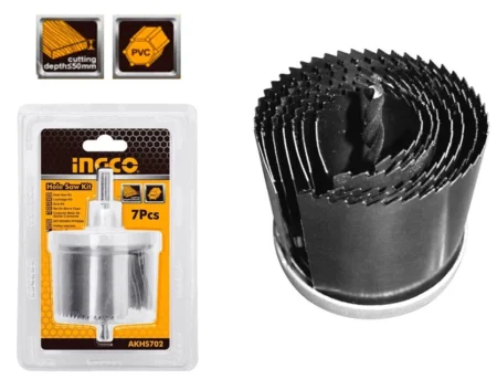 INGCO AKHS702 7pcs hole saw set