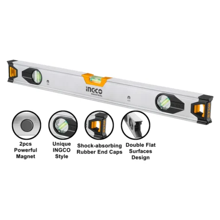 INGCO HSL38030M Spirit level with powerful magnets 30cm
