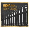 INGCO Offset ring spanner set