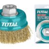 Total TAC31041 Wire cup brush 100mm diameter 4 inches