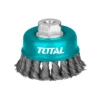 Total TAC32031 Wire cup brush 75mm diameter 3 inches