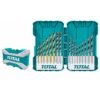 Total TACSDL11601 16PCS Metal, Concrete and wood drill bits set