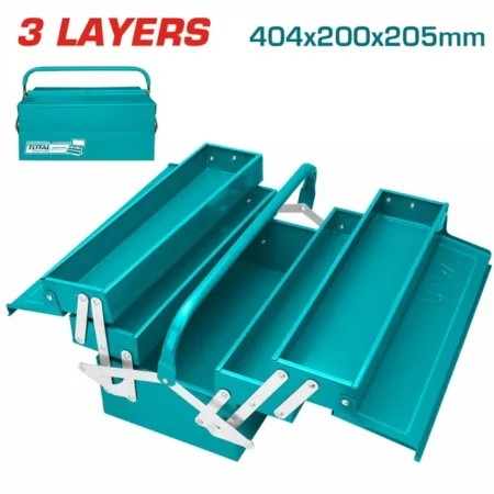 Total THT10702 Tool box 404-200-205mm 3 Layers