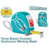 Total TMT126081 Steel measuring tape Length & width 8mx25mm