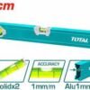 Total TMT24036 Spirit level Length 40cm 2pcs cylinder spirit bulbs