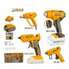 INGCO Heat gun and glue gun combo kit 20V