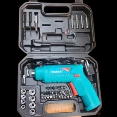 MEAKIDA 4.8V Cordless Screwdriver drill copper tool Set with driver bits