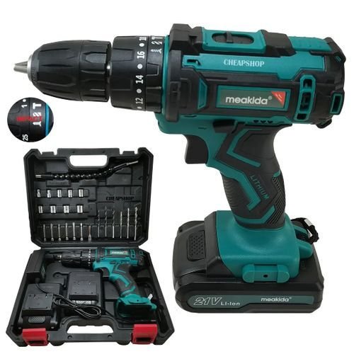 Meakida 21V Cordless complete Drill Kenya Electricals