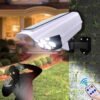 Solar Lamp solar monitoring lamp With Motion Sensor