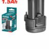 TOTAL TBLI12152 Lithium-ion battery pack 12V