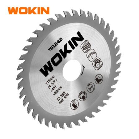 WOKIN TCT saw blade 185mm x 24T x 30mm – 7 inches