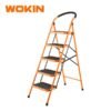 WOKIN steel ladder 150 kgs 5 steps
